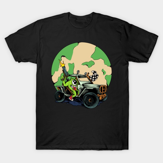 Front T-Shirt by Apxwr